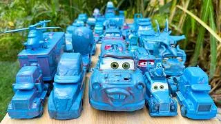Thumbnail: Disney Pixar Cars & Takara Tomy Clean Up Muddy Convoy! Play in the garden