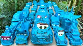 Thumbnail: Clean up muddy minicars & disney pixar car convoys🏎🚗🚚! Play in the garden