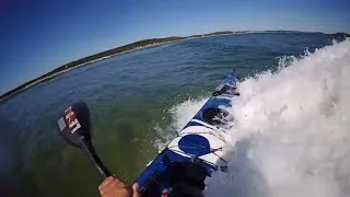 Thumbnail: Sea Kayak Surfing at Popham Beach | P&H Volan in the Foam Pile
