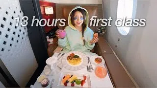 Thumbnail: 13 HOURS IN A FIRST CLASS AIRPLANE SEAT ALONE AT 23 YEARS OLD