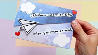 Thumbnail: DIY Farewell Greeting Card | Simple Paper Crafts