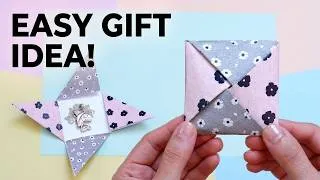 Thumbnail: Quick & Easy gift wrapping idea in less than 1 minute ! Paper Crafts
