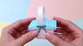 Thumbnail: Paper picnic basket | DIY Party favors ideas