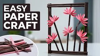 Thumbnail: This Paper Craft Will Transform Your Home Decor || Handmade Paper Wall Hanging