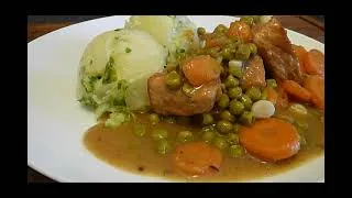 Thumbnail: Stewed Carrot and Peas with Loin Pork Recipe - Vepřová s dušeným Hráškem a Mrkví