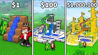 Thumbnail: JJ and Mikey: From POOR To RICH Aqua Park in Minecraft...