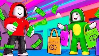 Thumbnail: JJ and Mikey Built a $51,912,881 MALL in Roblox! Maizen