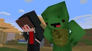 Thumbnail: JJ and Mikey Became DARK - Minecraft Animation / Maizen