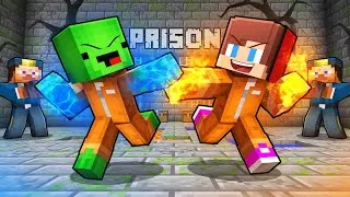 Thumbnail: ELEMENTAL JJ and Mikey ESCAPE From Prison - Minecraft Animation / Maizen