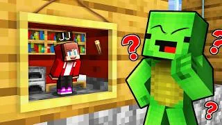 Thumbnail: JJ Shrank To PRANK His Friends In Their Homes in Minecraft...