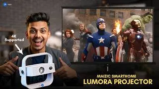 Thumbnail: India's No.1 Projector For Home In 2026 | Maizic Lumora Projector | Maizic Smarthomes
