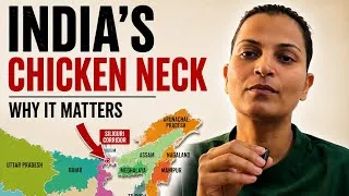 Thumbnail: Why India’s “Chicken Neck” Is So Important | Siliguri Corridor Explained 