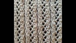 Thumbnail: Tutorial: Beautiful Lace Knitting Pattern (157)