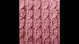 Thumbnail: Tutorial: Easy Cable Stitch Pattern No. 154 for Beginners