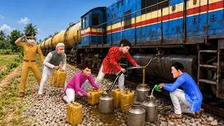 Thumbnail: Ruki Hui Train Se Diesel Ki Chori Comedy Hindi Kahani Moral Stories