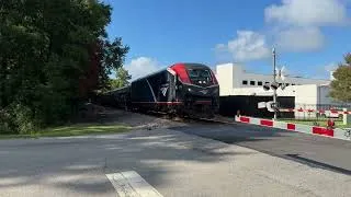 Thumbnail: Speeding Amtrak Train Crossing Otranto Road on September 1 2026