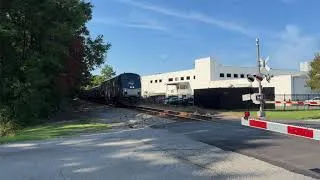 Thumbnail: Very Fast Amtrak Speeds Through Crossing at Otranto Road in Hanahan South Carolina September 2 2026