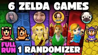 Thumbnail: We Combined 6 Zelda Games into 1 GIGANTIC Randomizer (FULL RUN)