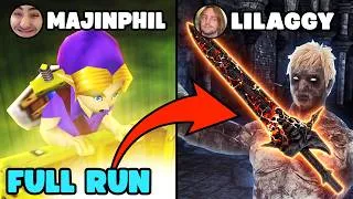 Thumbnail: We Combined Majora's Mask and Dark Souls 2 into One GIANT Randomizer (FULL RUN)