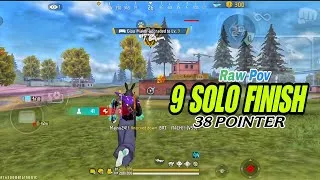 Thumbnail: [ RAW SNIPER POV ] 9 SOLO FINISHES IN || 38 POINTER GAME 🎯