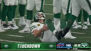 Thumbnail: ESPN ignores Jets' OT winner simply to show Aaron Rodgers injury replays instead