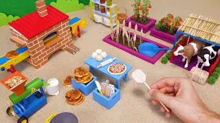 Thumbnail: Learn how to DIY farm mini PIZZAS, MENTOS, BURGERS and CAKE