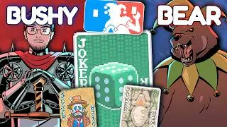 Thumbnail: DICEY SITUATION! | ⁨⁨⁨@Bushy v ⁨@BelenosBear | Major League Balatro S4W5