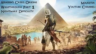 Thumbnail: Assassin's Creed Origins Walkthrough Part 1 - Nightmare Difficulty (HD 1080p)