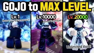 Thumbnail: From NOOB GOJO to MAX GOJO In Sailor Piece