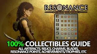 Thumbnail: Resonance: A Plague Tale Legacy - 100% Collectibles Guide (Artefacts, Charms, Resonance Points, etc)