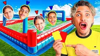 Thumbnail: وأخيرا…⁉️البنات واجهوا التوأم المشاغب في ملعب الصابون 🧼😨 (أختي كانت غاتهرس 💔😢)