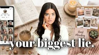 Thumbnail: Why You're Secretly Addicted to Staying Stuck (& how to get out of it) ✨
