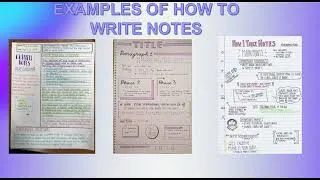 Thumbnail: How To Take Notes: Note Taking Methods