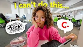 Thumbnail: I Might CRASH OUT Before Graduation... crying after class, commercial shoots, a busy college week