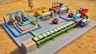 Thumbnail: DIY Mini Tiles Factory | Concrete Tiles Manufacturing | Science Project