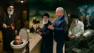 Thumbnail: 🎬Funny Khamenei vs Netanyahu & Trump Compilation Part 2(Extended)😂Putin Always Saves Khamenei