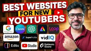 Thumbnail: 12 Websites Every New Youtuber Needs in 2026