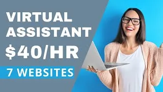 Thumbnail: Top 7 Virtual Assistant Jobs FROM HOME - No Experience, Part-Time & Full-Time