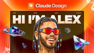Thumbnail: I Built this Stunning 3D Portfolio Website with Claude Design in 12 Minutes (No Code)