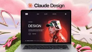 Thumbnail: I made this AMAZING Hero Section Completely using AI | Claude Design Tutorial