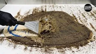 Thumbnail: Deep Cleaning a Filthy Muddy Rug Carpet | Satisfying ASMR (No Talking)