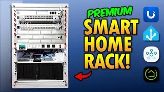 Thumbnail: My 2025 SMART HOME Network RACK! (Build & Tour)