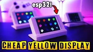 Thumbnail: I made a SMART HOME CONTROL PANEL using a CHEAP YELLOW DISPLAY! (Full Guide)