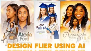 Thumbnail: Graphic Designs Using AI | Free AI Tools Tutorial for Beginners (2025)