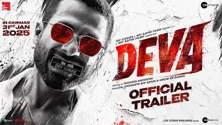 Thumbnail: Deva | Official Trailer l Shahid Kapoor | Pooja Hegde | Rosshan Andrrews | In Cinemas 31st January
