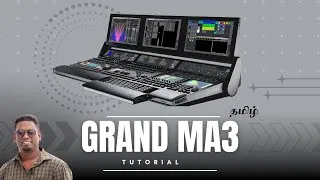 Thumbnail: GrandMA3 Tutorial in Tamil - Symmetrical Circle Effect - Stage Lighting Course in Chennai
