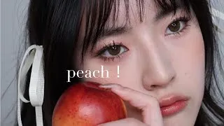 Thumbnail: 🍑 spring peach makeup tutorial ୨୧⋆｡°✩