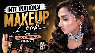 Thumbnail: Glass Skin Makeup ✨ | Sweat Proof Celebrity Makeup Look | Easy Step-by-Step Tutorial