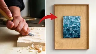 Thumbnail: I Tried the Viral Wood Carving Waves Art