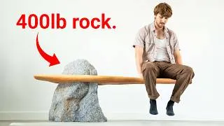 Thumbnail: I Built Impossible Rock + Wood Furniture…